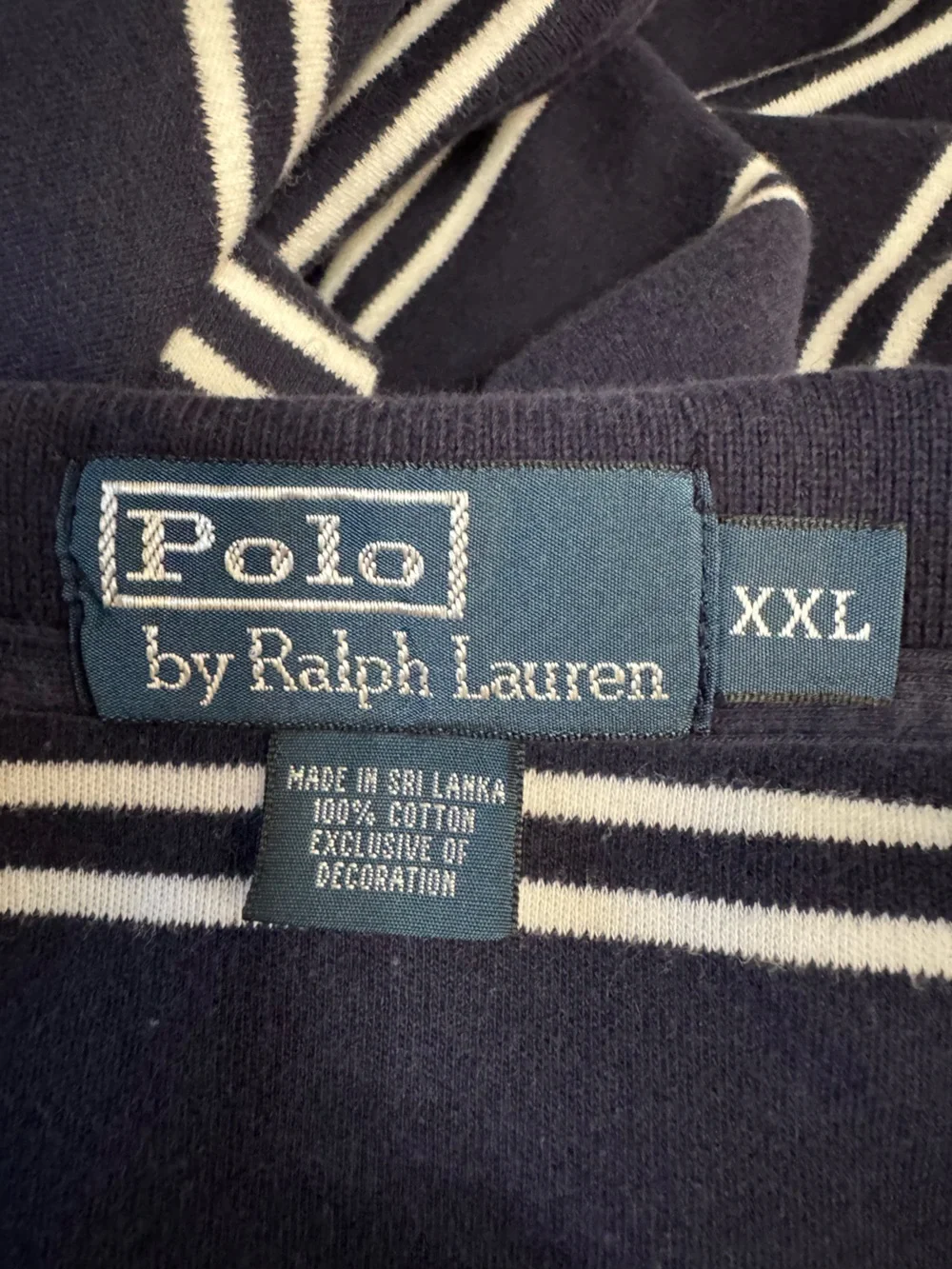 Vintage Polo Ralph Lauren Polo Shirt XXL Preppy Logo Pony Golf Tennis Prep